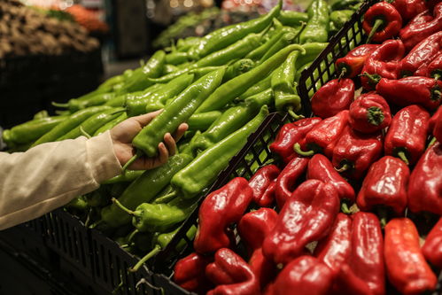 青椒蔬菜攝影 超市商品展示的藝術(shù)與技巧